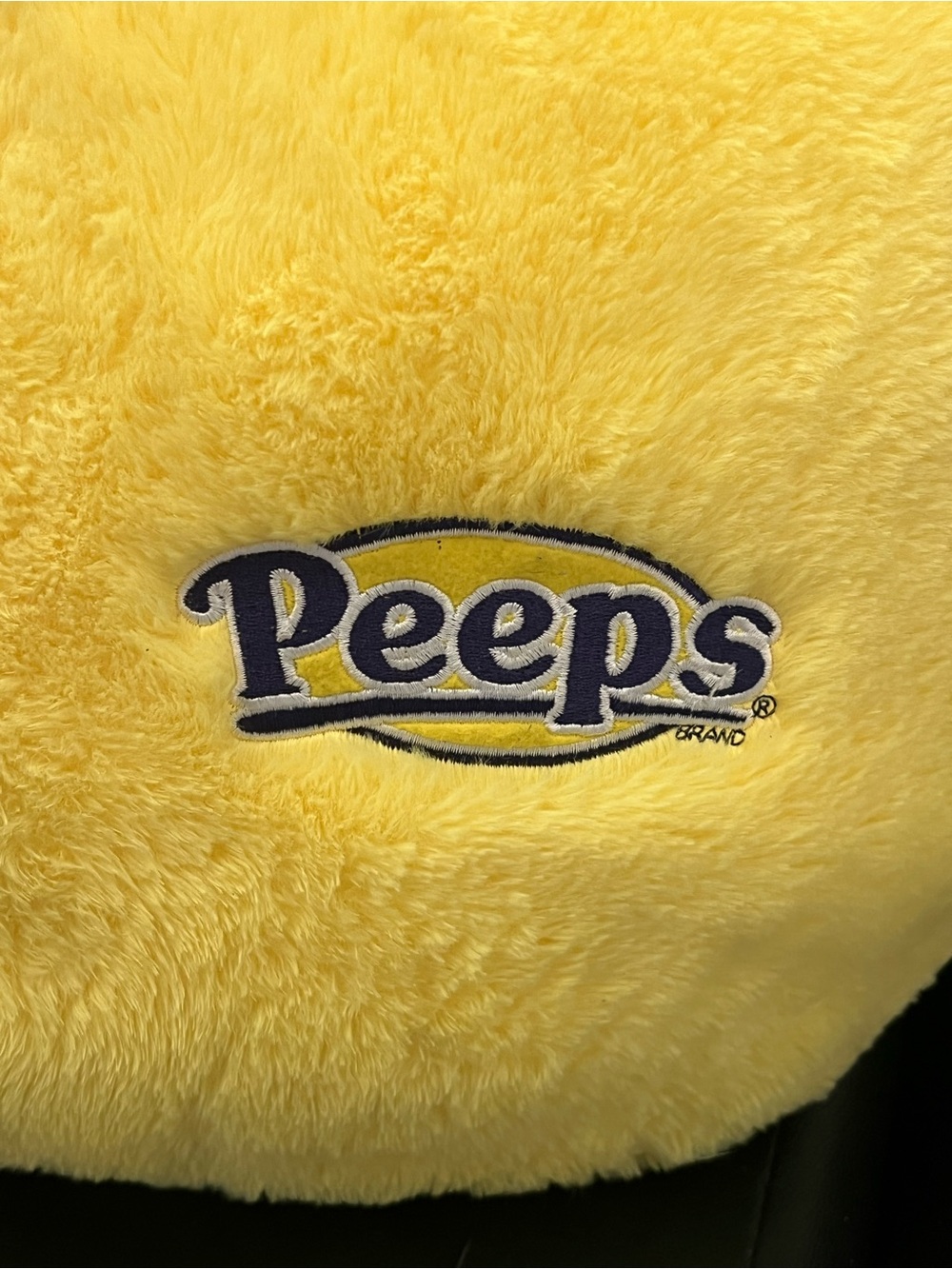 Jumbo Peeps 36” Bunny Plush Giant Yellow Easter Stuffed Animal - Picture 3 of 8